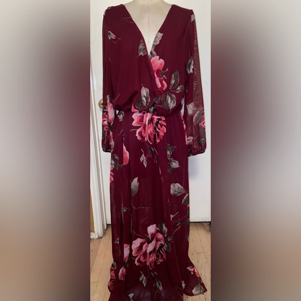 Floral Long Dress